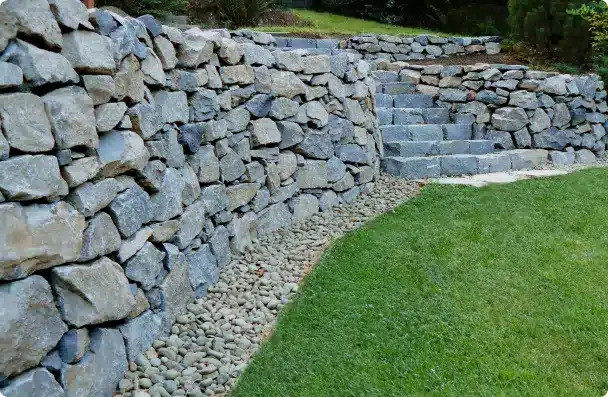 Bespoke designed Rock Walls Portland Oregon