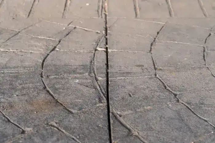 Control Joints on Paver Patios