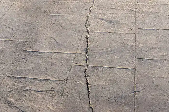 Cracks on Paver Patios