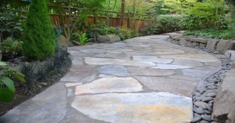 Flagstone Patios & Pathways in Portland Beaverton Oregon