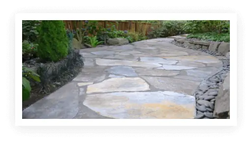 Flagstone Patios & Pathways in Portland Beaverton Oregon