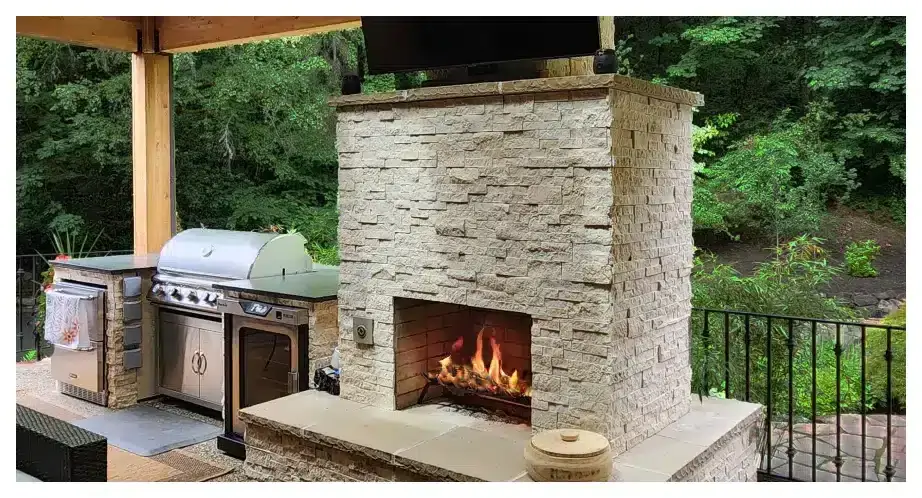 Back Yard Fire Features Portland Oregon