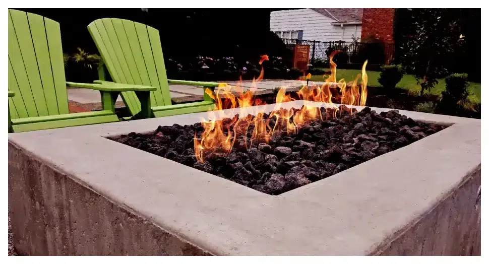 Back Yard Fire Features Portland Oregon