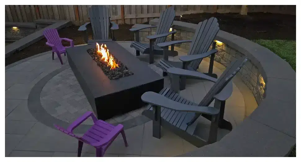 Back Yard Fire Features Portland Oregon