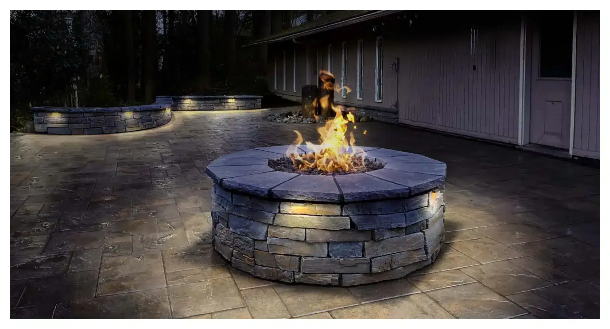 Back Yard Fire Features Portland Oregon