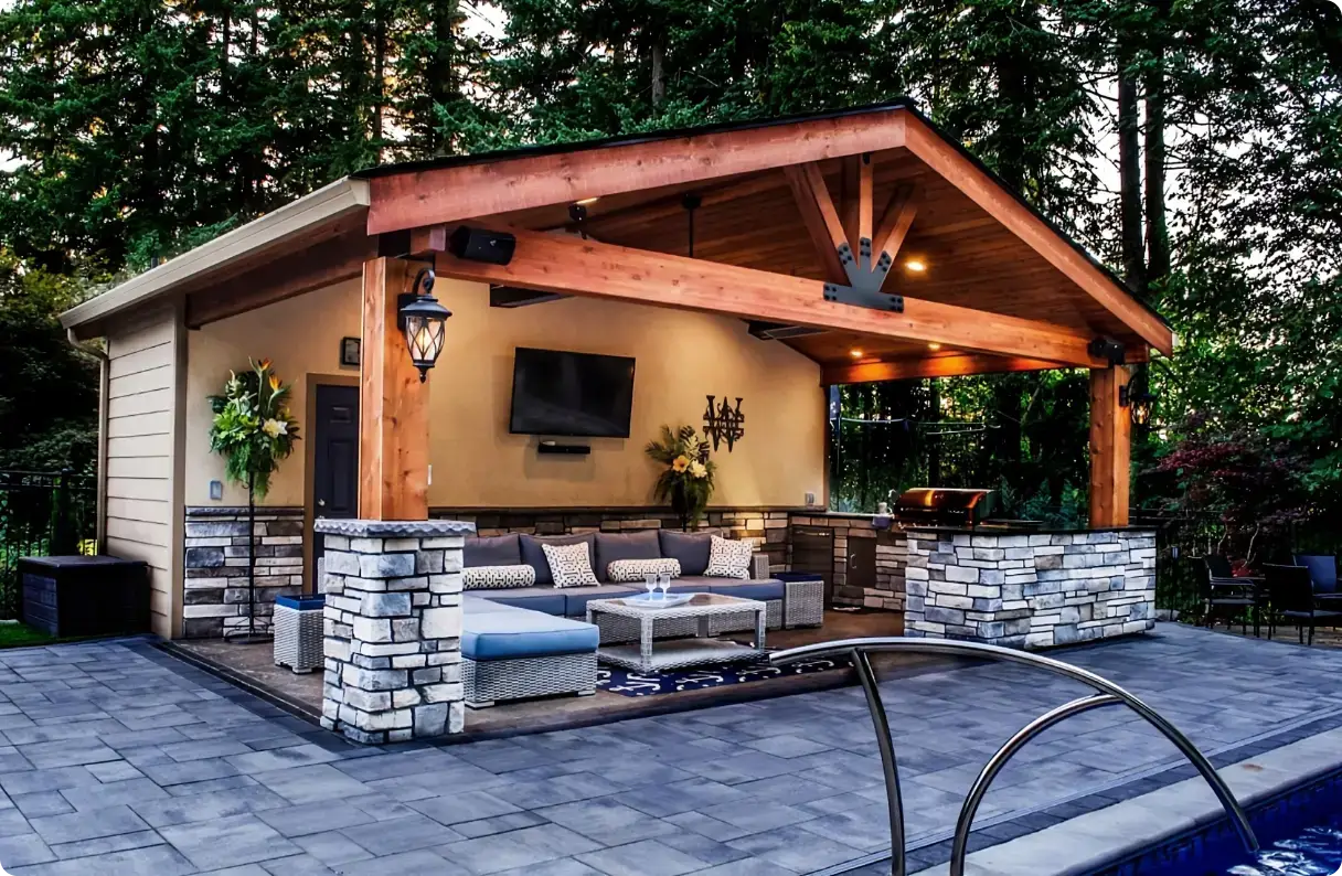Covered Outdoor Structures Spaces in Portland OR