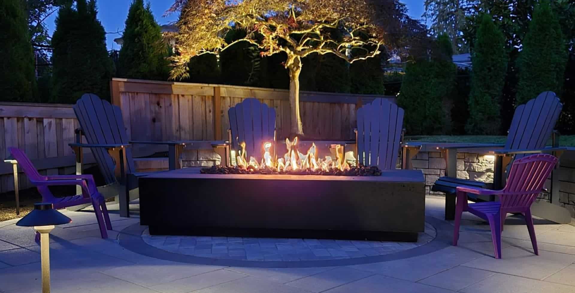 Back Yard Fire Features Portland Oregon