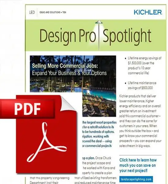 Kichler Design Pro Spotlight
