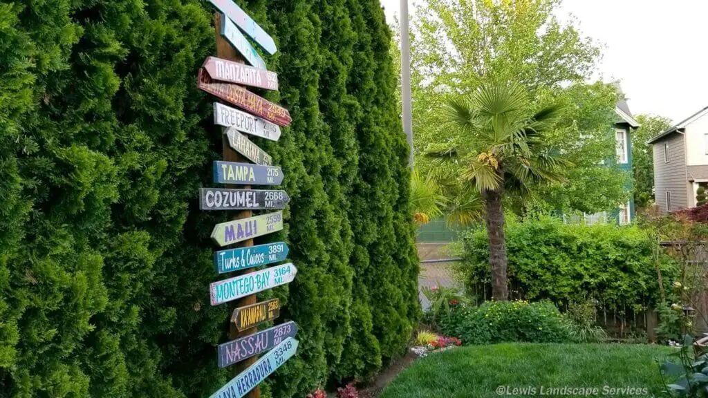 Cool garden signs