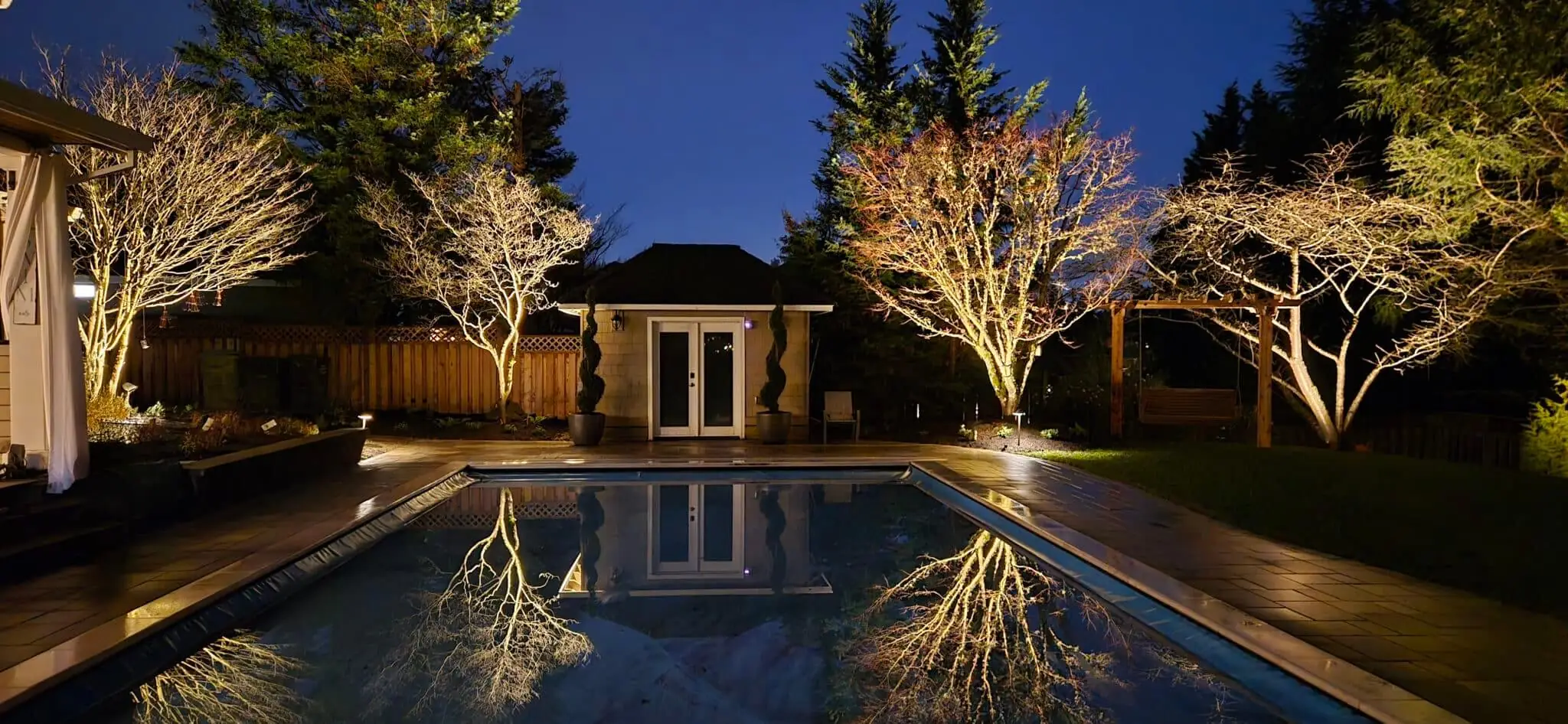 Outdoor lighting Portland Oregon