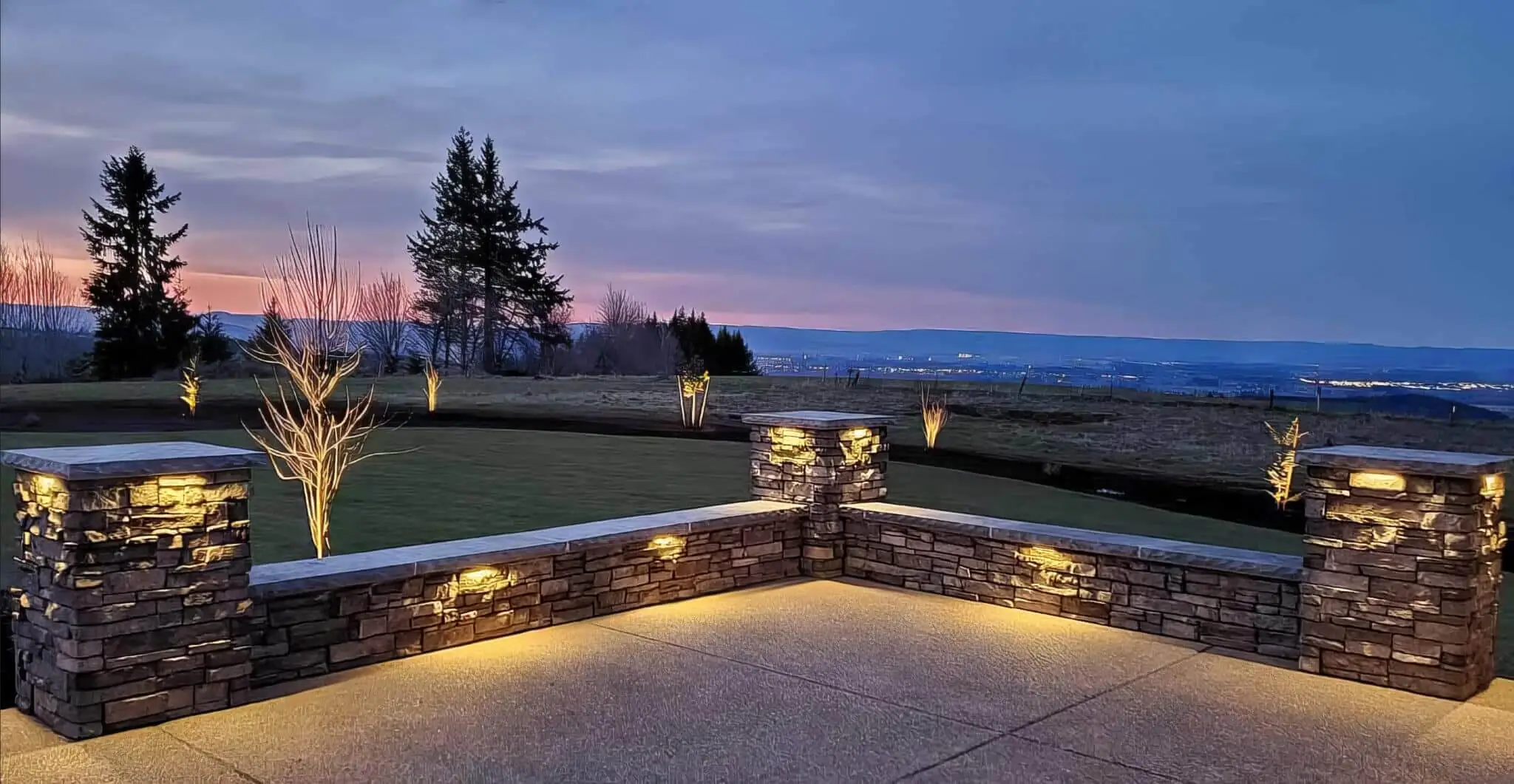 Outdoor lighting Portland Oregon